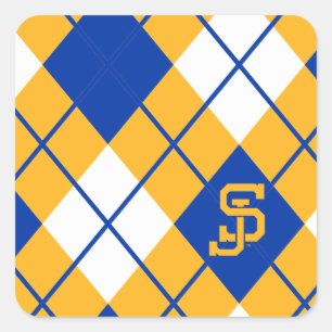 Sticker Carré Jacquard de San Jose State Spartans
