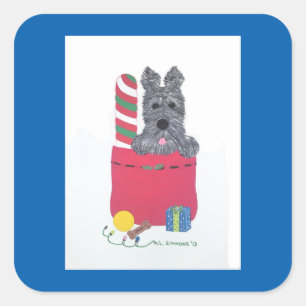 STICKER CARRÉ J'AI ÉTÉ BON !