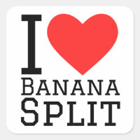 J'aime la séparation banane