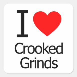 Sticker Carré J'Aime Les Grinds Croisés