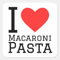 J'aime les pâtes aux macaroni