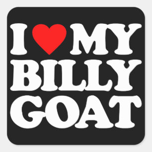 STICKER CARRÉ J'AIME MA CHÈQUE BILLY