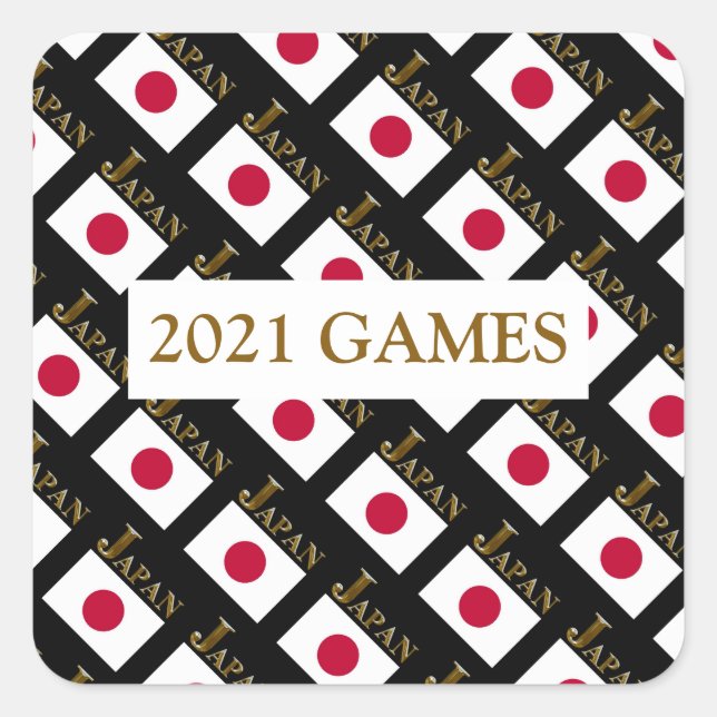 STICKER CARRÉ JAPON (Devant)