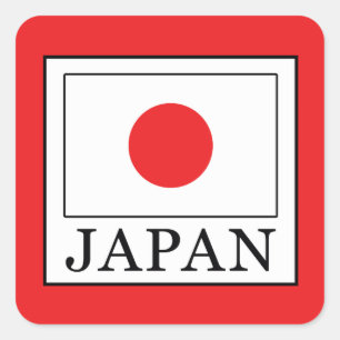Sticker Carré Japon