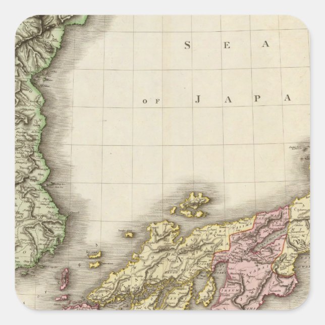 Sticker Carré Japon 9 (Devant)