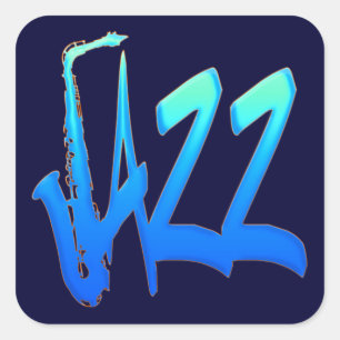 Sticker Carré Jazz