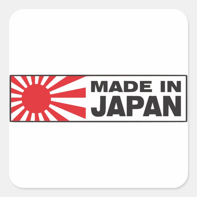 Sticker Carré Jdm (Devant)