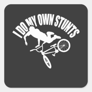 Sticker Carré Je Fais Mes Propres Têtes