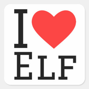 Sticker Carré Je m'aime soi
