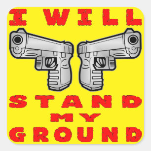 Sticker Carré Je Vais Me Tenir À Mes Poignées Automatiques De Te