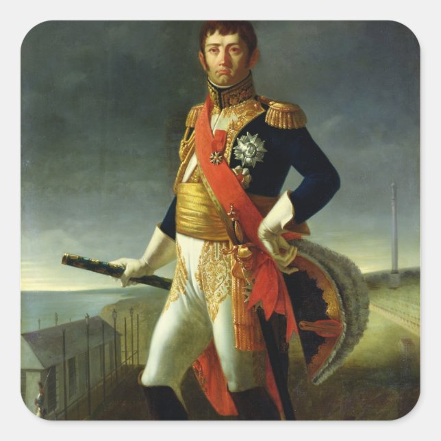 Sticker Carré Jean-de-Dieu Soult Duc de Dalmatie, 1856 (Devant)