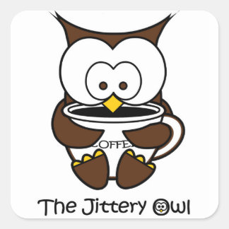 Sticker Carré Jeffy Le hibou de la juteuse