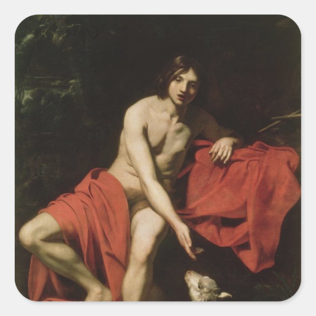 Sticker Carré John the Baptist (Devant)