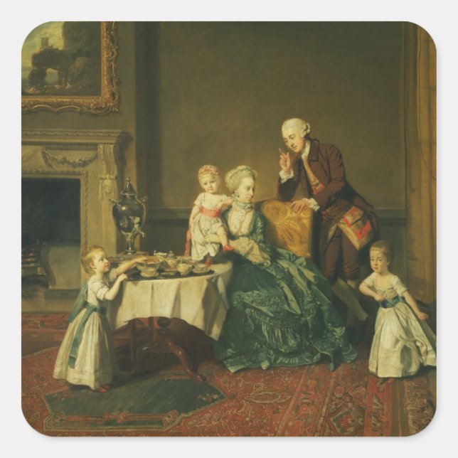 Sticker Carré John Verney (Devant)