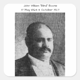 Sticker Carré John William "Blind" Boone