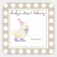 Joli petit canard - Première bibliothèque de bébé