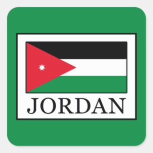 Sticker Carré Jordanie