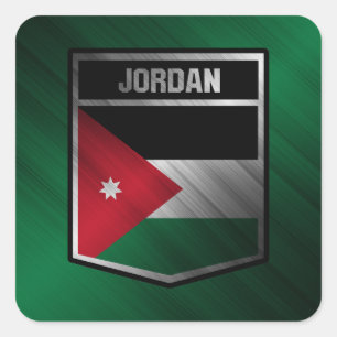 Sticker Carré Jordanie