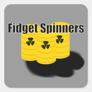 Sticker Carré Joueur du Fidget