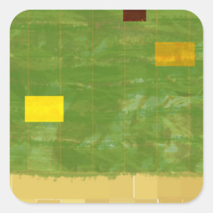 Sticker Carré Jour 3 de genèse : Végétation 2014