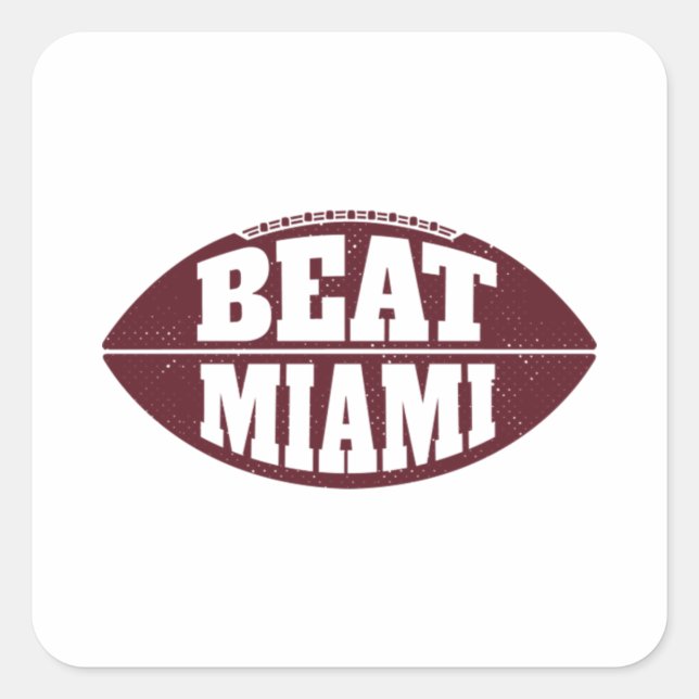 Sticker Carré Jour de Saturday (Devant)