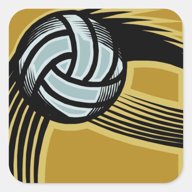 Sticker Carré Jours d'or (Devant)