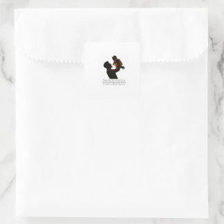 Sticker Carré Joyeuse fête des Pères