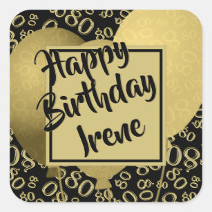 Cadeaux Joyeux Anniversaire Irene Zazzle Ca