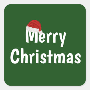 Sticker Carré Joyeux Noël