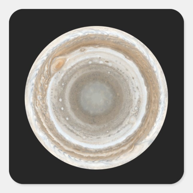 Sticker Carré Jupiter (Devant)