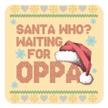 K-Drama laide pull de Noël en attente d'Oppa