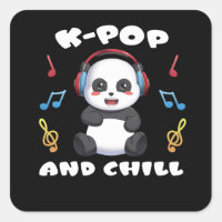 K Pop et Chill Anime Panda Manga Music Kpop Fans