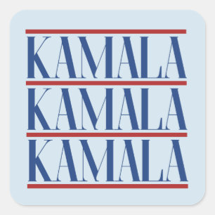 Sticker Carré Kamala 2024 Vote Kamala Harris 2024 Election