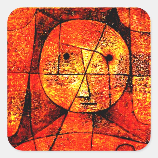 Sticker Carré Klee - Gauze (Devant)