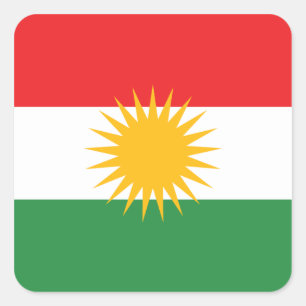 Sticker Carré kurdistan
