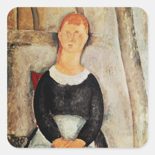 Sticker Carré La belle épicier