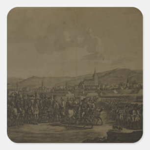 Sticker Carré La capitulation d'Ulm en octobre 1805