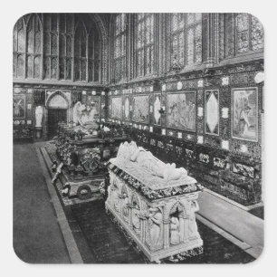 Sticker Carré La chapelle commémorative d'Albert, Windsor