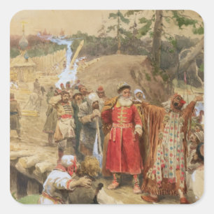 Sticker Carré La conquête des nouvelles régions en Russie, 190