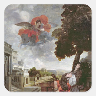 Sticker Carré La conversion de St. Augustine, c.1663
