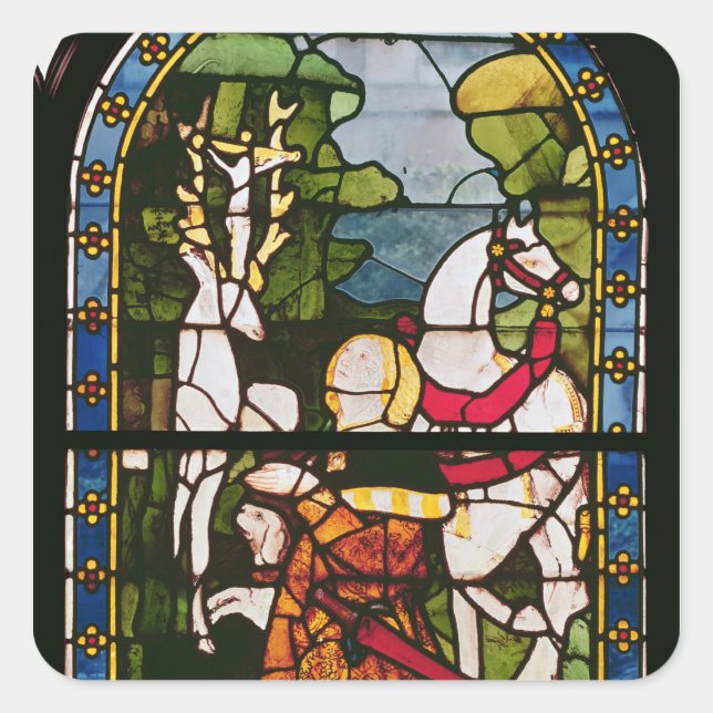 Sticker Carré La conversion de St Eustace (Devant)