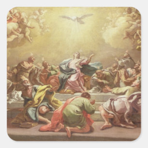 Sticker Carré La descente de l'Esprit Saint