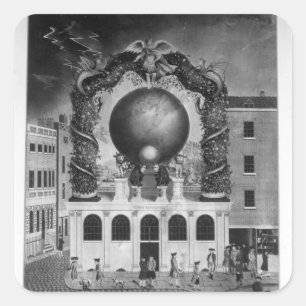 Sticker Carré La dette nautique de 1782