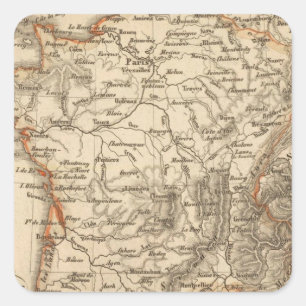 Sticker Carré La France 15