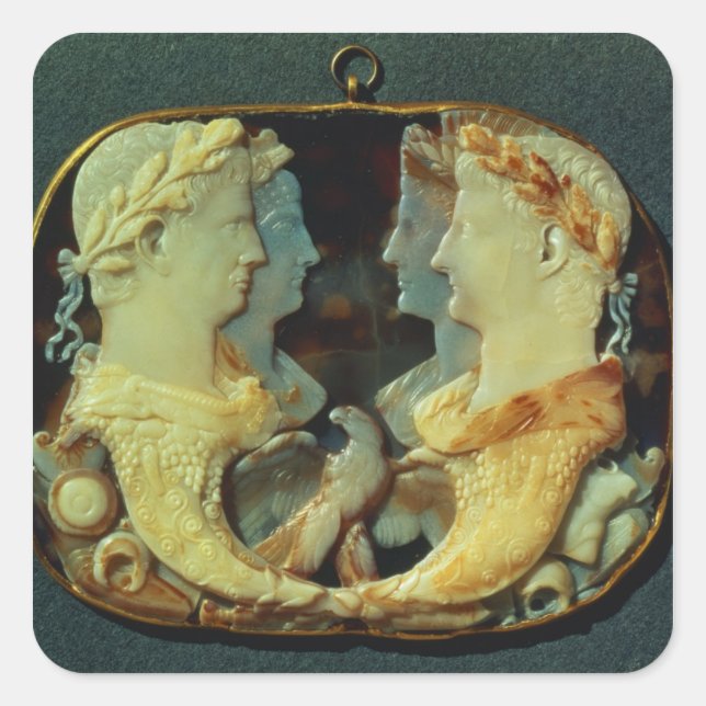 Sticker Carré La Gemma Claudia (Devant)