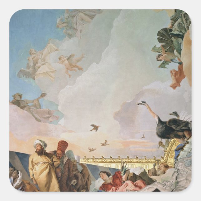 Sticker Carré La gloire de l'Espagne III (Devant)