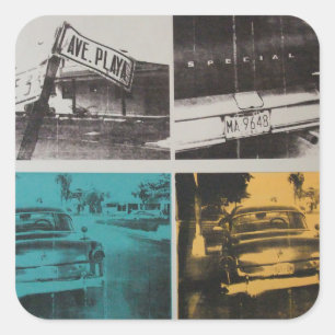 Sticker Carré La Havane 3