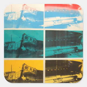 Sticker Carré La Havane 4