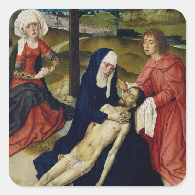 Sticker Carré La Lamentation (Devant)