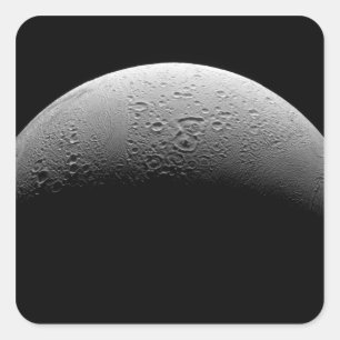 Sticker Carré La lune Enceladus 5 de Saturn